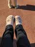 卡骆驰（CROCS）白鹿同款云朵洞洞鞋|206750 石英粉-6UR 35(220mm) 实拍图