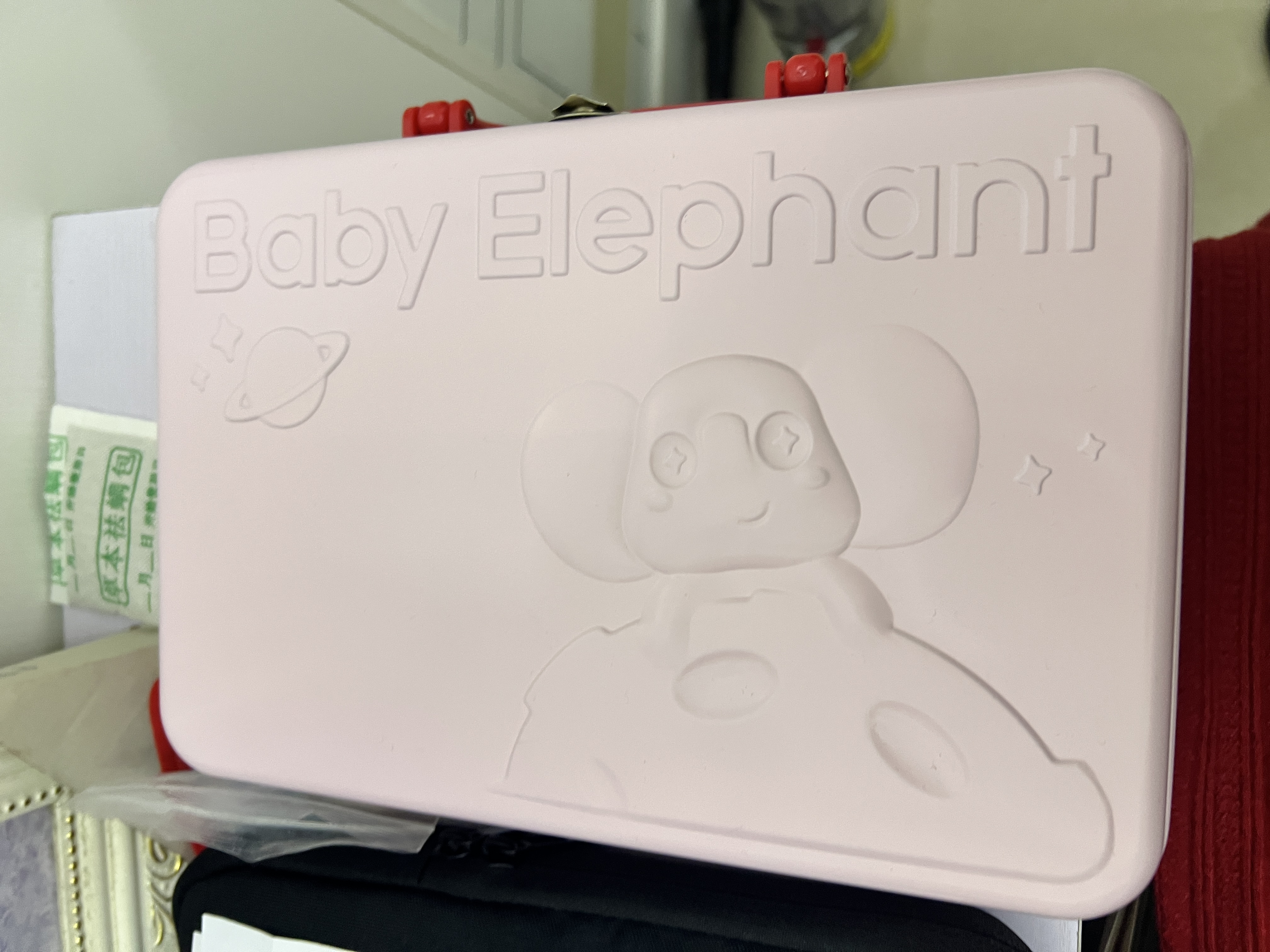 红色小象DIY星球彩妆礼盒升级2.0儿童化妆品口红眼影节日礼物女孩 实拍图