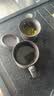 阿狸的爱紫砂泡茶杯茶水分离杯父亲节礼物送爸爸生日礼物男士毕业伴手礼品 蓝如意紫砂杯【无茶罐】茶具高端 送老公老师长辈退休纪念品实用定制 实拍图