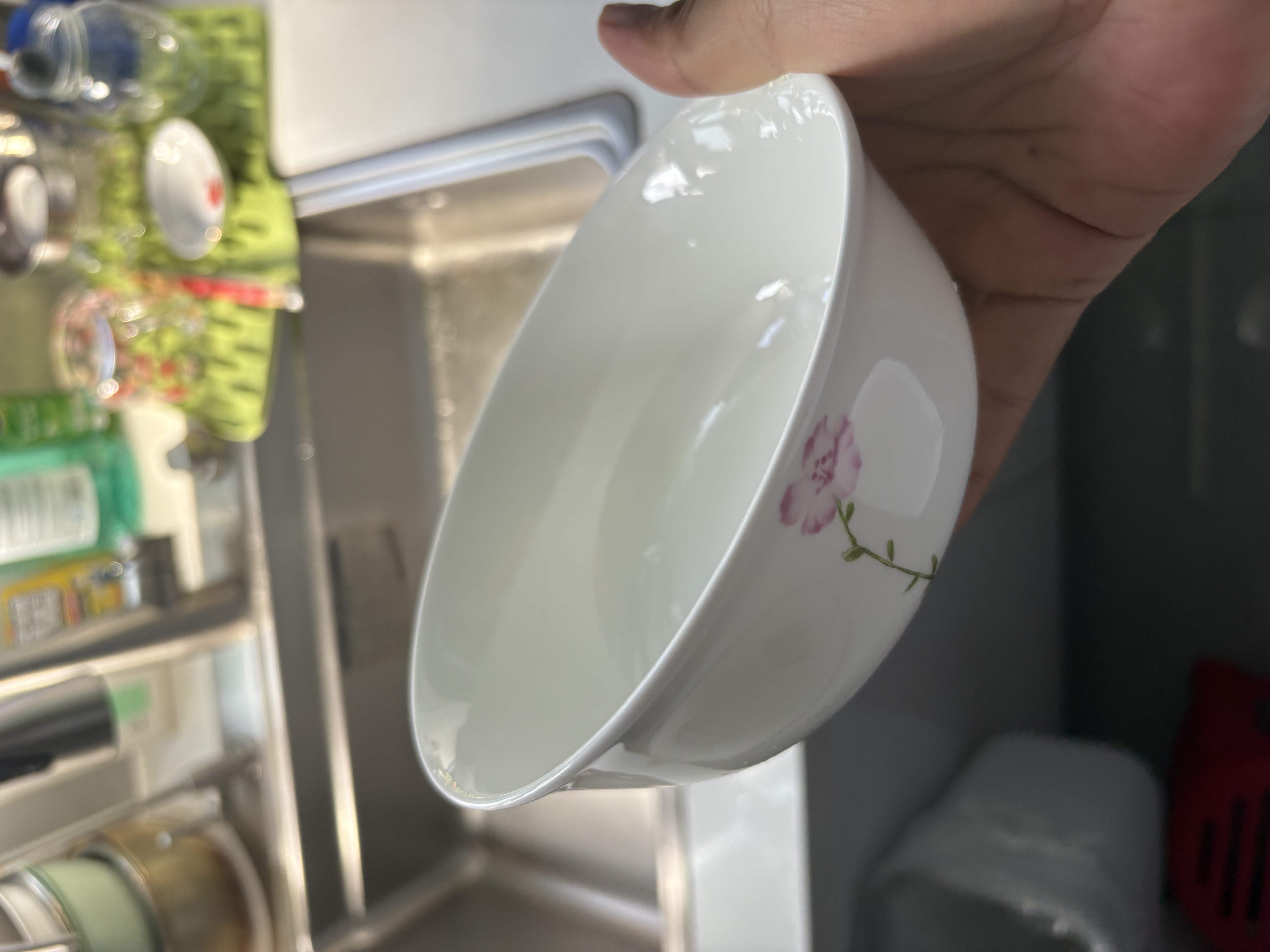 Remec骨瓷花好月圆6英寸面碗2个装 饭碗 汤碗 米饭碗 中碗 碗 实拍图