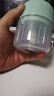 绞肉机小型打蒜器家用绞蒜切蒜器多功能辅食料理机电动蒜泥神器蒜蓉机自动切菜机压蒜器 浅绿色- 0.26L （升级大电机） 实拍图