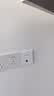 普联（TP-LINK）全屋WIFI6面板AP套装AX1500M千兆ac+ap面板易展路由无线AP套装 双频Wi-Fi6面板白色×4+5口一体化路由1台 实拍图