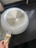 京东京造平底锅鸡蛋汉堡锅白麦饭石色不粘炒菜牛排少油烟电磁炉通用26cm 实拍图