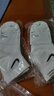 耐克NIKE男女袜子 吸汗透气运动袜 短袜三双装SX7677-100白 M 实拍图