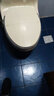 多样屋马桶垫坐垫秋冬坐便垫家用马桶圈通用加厚加大尺寸简约风高档高级 浅蓝 23*16*3cm 实拍图