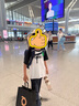 Kocotreekk树儿童防晒帽防紫外线宝宝遮阳帽夏季男童女童太阳帽沙滩大帽檐 实拍图