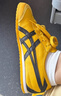 Onitsuka Tiger鬼塚虎男女款经典复古黄色运动休闲鞋MEXICO 66™ 黄色 37 实拍图