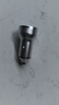 纽曼（Newmine）车载充电器点烟器一拖二双USB金属车充电压显示检测快充SX001-008 实拍图