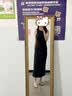 UR2026夏季新款女装气质褶皱收腰修身无袖连衣裙UWM760050 实拍图
