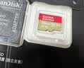 闪迪（SanDisk）128GB TF(MicroSD)内存卡4K极速金卡A2 V30 U3兼容大疆Pocket3/4P/Action 6运动相机/无人机存储卡 实拍图