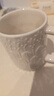 星巴克（Starbucks）墨水咖啡杯白色浮雕马克杯414ml办公室咖啡水杯男女生节日礼物 实拍图