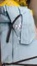 牧萌儿童雨衣带书包位男女童女孩加长全身学生雨披 蓝色赛车 3XL 实拍图