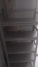 三箭钢制书架移动书柜置物架收纳带轮可旋转落地一体靠墙卧室简易书架 【五层】高138cm 长60cm宽30cm 实拍图