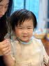 依生象宝儿童围兜 宝宝夏季吃饭罩衣幼儿园男女透气防水防脏围裙 蓝色110 实拍图