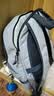 BAGSMART双肩包轻行背包男女轻便出游通勤大容量出差学生书包电脑包旅行包 灰蓝（可容纳16英寸笔记本） 实拍图
