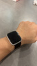 亿图斯苹果手表表带apple watch米兰尼斯不锈钢iwatch s11/s10/s9/8/7/6/SE3/Ultra3/2男女磁吸金属透气 【强力磁吸】官方黑 49/46/45/44mm表盘通用 实拍图