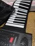 特伦斯手卷钢琴便携式88键专业版加厚编曲键盘成人口袋电子钢琴HQA88 88键黑色智能版 实拍图