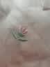 丝界重磅真丝睡裙女100%桑蚕丝凉感短袖公主裙睡衣手工绣花家居服礼物 实拍图