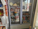新飞 （Frestec）展示柜冷藏保鲜柜酒水饮料冰柜双开门冷藏柜酒店冷藏保鲜柜超市直冷玻璃门风冷无霜冰箱立式冷柜 双门蓝白680L【直冷省电】【咨询特惠】1.2米 实拍图
