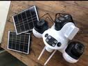 霸天安四镜头太阳能AI摄像头农村野外4g终身免流量室外看护远程监控器家用360度全彩高清夜视户外免插电 实拍图