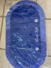 乐来福（REALLIFE） 硅藻泥地垫硅藻土浴室地垫浴室防滑垫吸水地垫速干除臭淋浴房 硅藻土防滑软垫-蓝色 实拍图