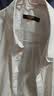 罗蒙儿童短袖白色衬衫春夏新款男童女童衬衣校园服饰演出上衣 白色160 实拍图