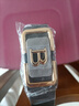 【已售100w】男士皮带贴皮无牙自动扣腰带男青年简约商务休闲裤带 黑色无牙航B 实拍图
