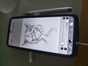 【京东快递】触屏笔电容笔适用ipad笔通用触控笔手机平板手写笔绘画剪辑办公苹果安卓vivo小米华为 硅胶单头象牙白（活动款） 实拍图
