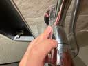 汉斯格雅（Hansgrohe）普通花洒套装双飞雨240下出水分体式圆顶26168 实拍图
