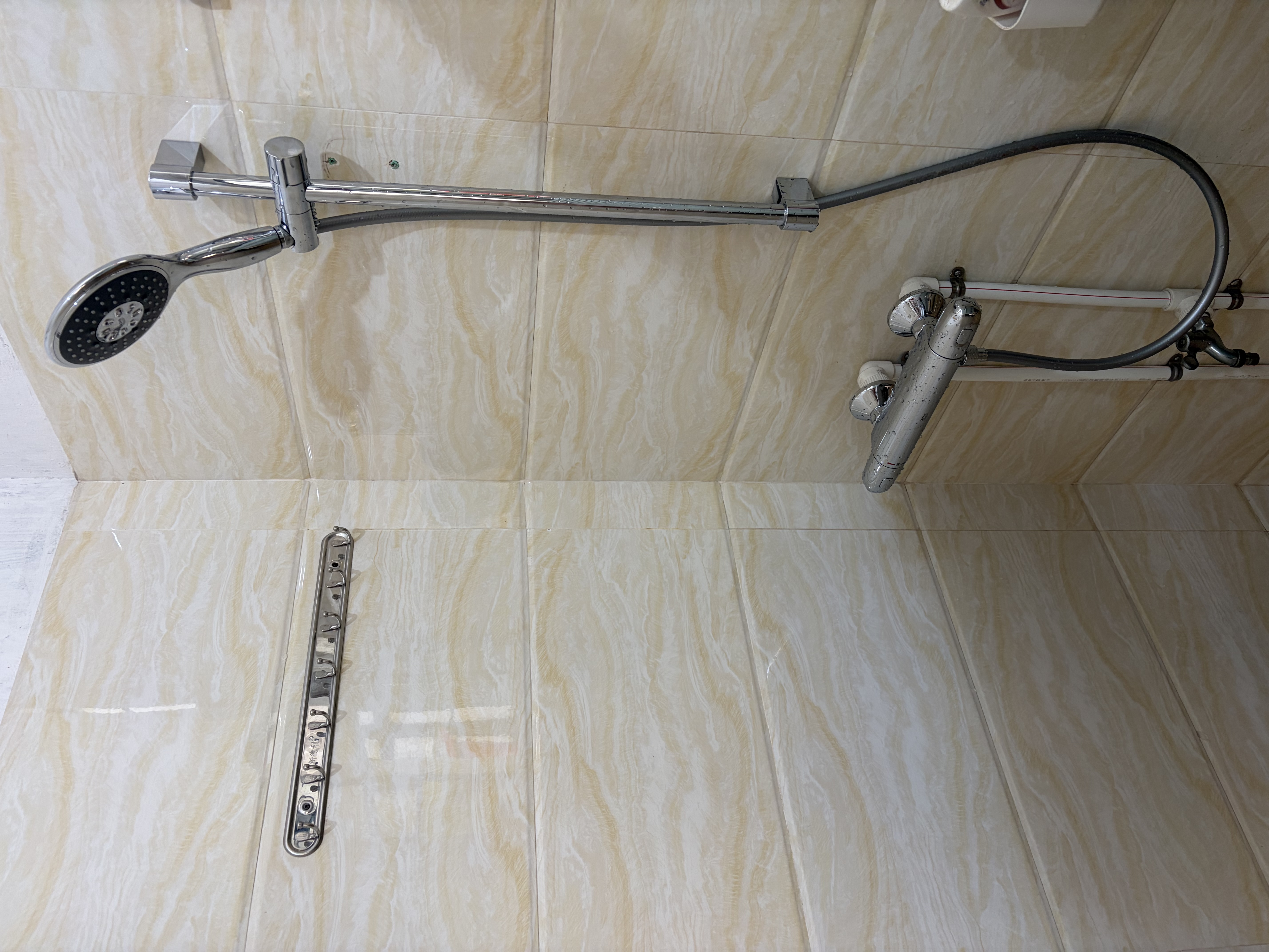 高仪（GROHE）原装进口花洒淋浴套装130mm大手持花洒喷头 空气注入四出水模式 恒温冷触不带下出水 实拍图