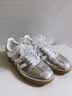 阿迪达斯（adidas）三叶草 女子 SAMBA OG W 休闲鞋 JR0035 金属银 38.5 实拍图