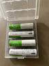 京东京造7号充电锂电池4粒 1.5V恒压快充 适用闪光灯/手柄/吸奶器/鼠标/话筒等 AAA七号 实拍图
