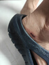 迪卡侬（DECATHLON）游泳男士凉鞋沙滩洞洞鞋外穿快干NABD2027998深蓝色网格款40码 实拍图