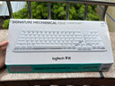 罗技（Logitech）灵砚系列 K868 三模客制化机械键盘 无线键盘 蓝牙键盘 客制化键盘 白色 97键 实拍图
