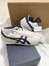 Onitsuka Tiger鬼塚虎男鞋 慢跑鞋透气轻便男女款运动休闲鞋RUNSPARK 白色/藏青色(1183B480-107) 37.5 实拍图