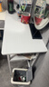 全品屋电脑桌长条桌简易书桌卧室学习桌写字桌窄桌办公工作台床边小桌子 【长条桌】双层长100*宽40cm 升级加厚 实拍图