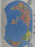 中国地图+世界地图 2026年行政区划交通图 加厚高清版 学生地理图挂图 办公室装饰客厅挂画 约1.1米*0.8米 中国+世界【带杆挂图】2026 实拍图