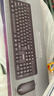 联想（Lenovo）KM210键盘鼠标套装 有线键鼠套装 全尺寸商务办公  笔记本电脑键盘台式机一体机 黑色 实拍图