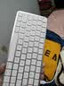 果坊【热卖榜·第1名】妙控鼠标键盘适配苹果ipad平板MacBook笔记本电脑台式air 无线蓝牙键鼠套装静音 【妙控键盘-苹果白】原厂质量认证丨原版妙控键位 顶配同芯【官新1:1还原丨妙控手势】 实拍图