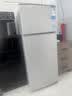 志高（CHIGO）小冰箱迷你小型家用冷藏冷冻两用宿舍出租房用双门办公室电冰箱节能省电 【一级能效】128L银色【全国联保丨节能省电】 实拍图