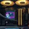 瓦尔基里（VALKYRIE）DX140 LOKI AMD优化版 VK CPU风冷散热器 全焊接8热管全铜底 4.3吋MAX大屏 支持LGA1851 AM5 实拍图