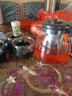 【京东物流】茶壶套装整套茶具大容量玻璃茶杯带滤网耐高温泡茶具 1000ML一壶+四杯套装【无茶盘】 实拍图