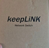 keepLINKKP-9000-208GTP-J AI智能千兆交换机8百兆POE+2千兆级联120W监控摄像头网络分线分流交换器/台 实拍图