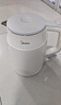 美的（Midea）烧水壶电热水壶大容量 家用水壶烧水304不锈钢 双层防烫智能防干烧多重防护无缝内胆年货 1.5L 暖壶圆墩墩 实拍图