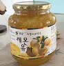 全南蜂蜜柠檬柚子茶1kg 韩国进口水果茶冲调饮品节日礼品 实拍图