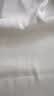 罗蒙抗皱提花真丝阔腿裤断码撤柜桑蚕丝女装夏季新款直筒长裤子 米白色 100抗皱免打理*专柜品质 3XL 140-160 实拍图