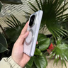 图拉斯支点壳O1S【奢级皮革丨磁吸支架】 适用华为MateX7手机壳x6折叠屏X5典藏版全包中轴保护真素皮超薄 【全透明】 X7/X7典藏版【通用】 实拍图
