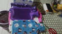 杜托 加厚橡胶热水袋可充水暖手袋注水热水袋冲水老式橡胶热水袋 大号紫色+随机色布套 实拍图