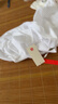名创优品（MINISO）白短袖t恤女夏季2026新款纯棉大码宽松半袖微胖mm高级感纯白上衣 实拍图