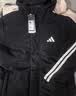 阿迪达斯（adidas）男 运动型格系列 3S HOODED INS J 短棉服 JY8303 黑色  M  实拍图